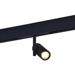 ST808.446.08 Магнитный трековый светильник Черный LED 1*8W 4000K 600Lm Ra&gt;90 36° IP20 D42xH135 48VV