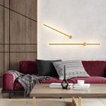 4335/12WGP HIGHTECH ODL23 299 золото Настенный светильник IP20 LED 12W 525Лм 3000K/4000K (перекл. ч/з тумблер на драйвере) FILLINI
