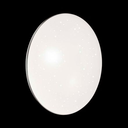 2052/CL PALE SN 162 Светильник пластик/белый/хром LED 30Вт 4000K D360 IP43 ABASI
