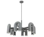 08465-6,16 Люстра Канти серый d80 h150 Led 72W (3000-6000K)