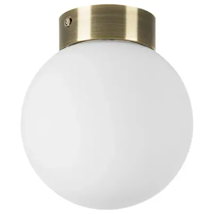 812011 Люстра GLOBO 1х40W E14 antique bronze/white Lightstar