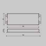 Источник напряжения Triac 24В 60Вт IP 67, 734001. TM Maytoni