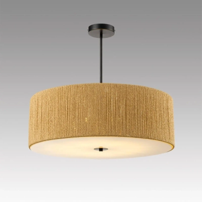8286/7 ECO LN26 321 черный/коричневый, металл/веревка/стекло Люстра потолочная Е14 7*40W 220V SILVANA