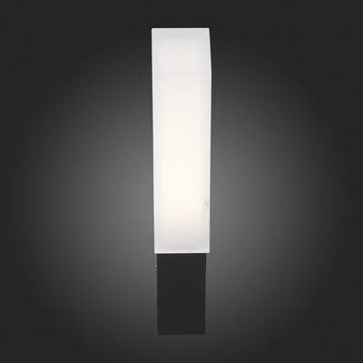 SL096.411.02 Светильник уличный настенный ST-Luce Черный/Белый LED 1*6W 4000K