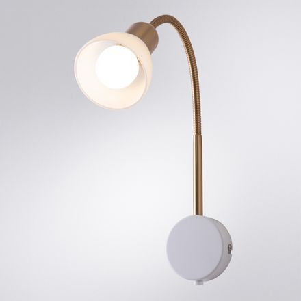 Бра Arte Lamp FALENA A3116AP-1WH, 1хE14