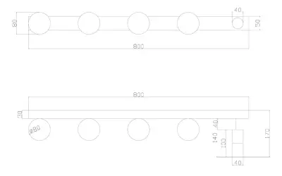 Потолочный светильник Arte Lamp ZOSMA A2608PL-5BK, 1хLED