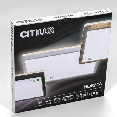 Citilux NORMA CL748K301 LED Светильник с подсветкой Чёрный