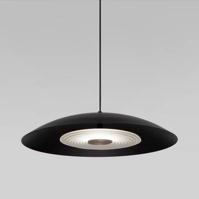 Подвесной светильник с металлическим плафоном 90328/1 черный, LED