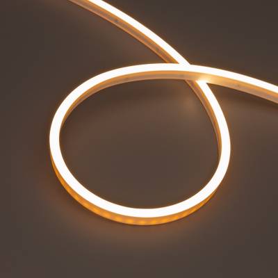 Лента герметичная WAVE-SIDE-PU-A120-06x12mm 24V Warm2700 (8 W/m, IP68, 1m, wire x1) (Arlight, Вывод прямой, 3 года)