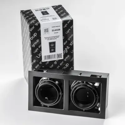 214028 Светильник CARDANO 16Х2 MR16/HP16 ЧЕРНЫЙ Lightstar