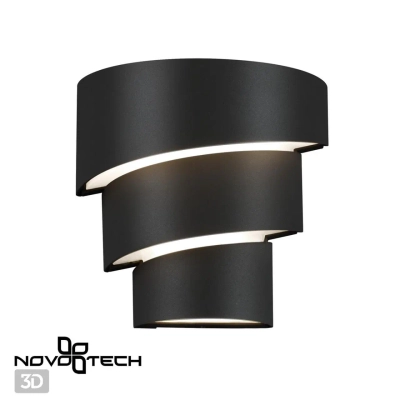359197 STREET NT23 361 черный Светильник ландшафтный светодиодный IP54 LED 12W 220-240V 4000K 720Лм STRAIT