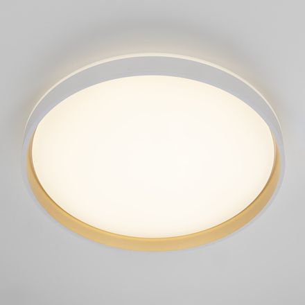 Citilux ENZO CL753510G LED RGB Светильник с пультом Белый + Золото