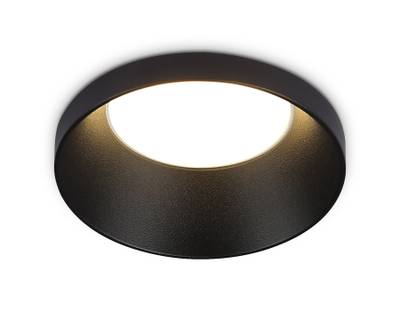 Светильник встраиваемый TN102802 BK черный GU5.3 D71*34