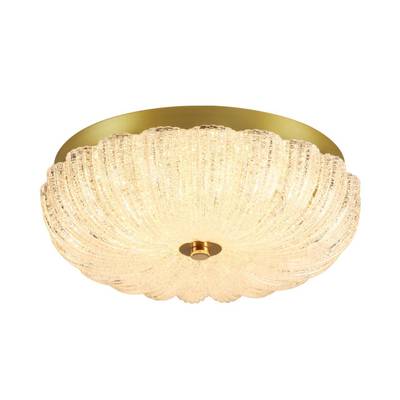7719/36L PIKO LED SN 40 Светильник металл/стекло/прозрачный/золотой LED 36Вт 3000-6500K D300 IP20 пульт ДУ TESORO