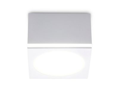 Накладной светодиодный точечный светильник TN266 WH белый LED 4200K 12W 96*96*70