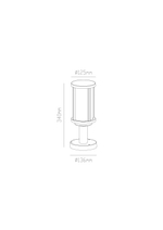 Ландшафтный светильник Arte Lamp TORONTO A1036FN-1BK, 1хE27
