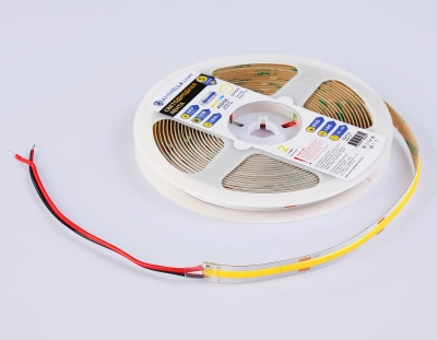 Светодиодная лента GS4752 COB 528Led/14W m/ 24V IP20 4500K/ 5m*10mm*2mm кратность резки 45.45mm (2 конт.)