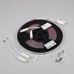 Лента герметичная SPI-PS-A120-12mm 24V Warm3000-PX6-BPT (11 W/m, IP67, 2835, 5m) (Arlight, бегущий огонь)