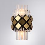 Настенный светильник Arte Lamp AMELIA A1039AP-2BK, 2хE14