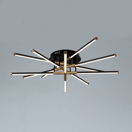 Потолочная люстра Arte Lamp FERNANDO A2199PL-6BK, 1хLED
