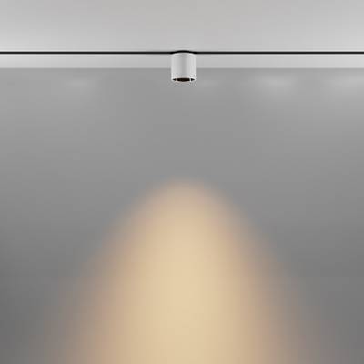 Трековый светильник Alfa S Exility 3000K 7Вт 50°, TR132-2-7W3K-W. TM Maytoni