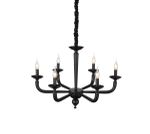 SL1114.403.06 Люстра подвесная ST-Luce Черный E14 6*40W