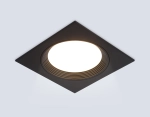 Светильник встраиваемый TN51804 BK черный GX53 max 15W 110*110*23