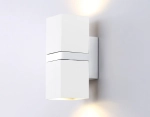 Настенный светильник FW245/2 WH/CH белый/хром GU10*2 max 12W 155*61*80