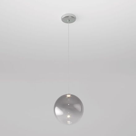 Подвесной светодиодный светильник со стеклянным плафоном 50230/1 LED дымчатый