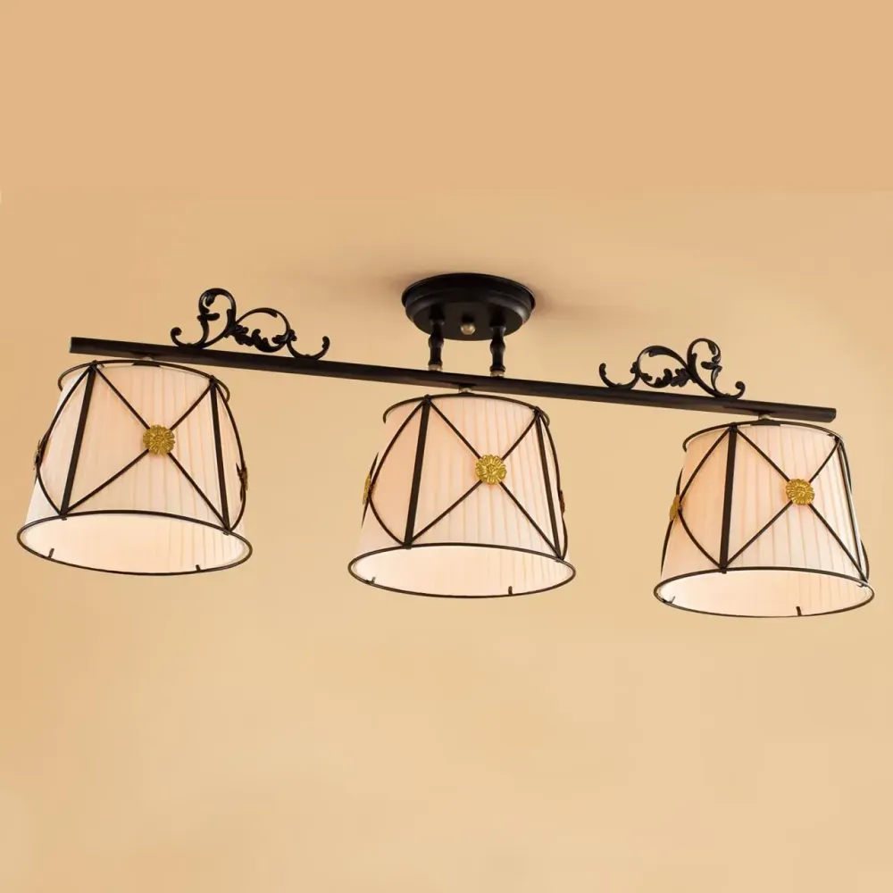 Citilux Дрезден CL409231 Светильник с бежевыми абажурами Citilux Дрезден CL409231 Светильник с бежевыми абажурами