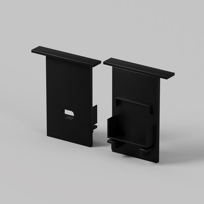 Комплект заглушек (для профиля 35×42) 2 шт., ALM-3542-B-EC 642054. TM Maytoni