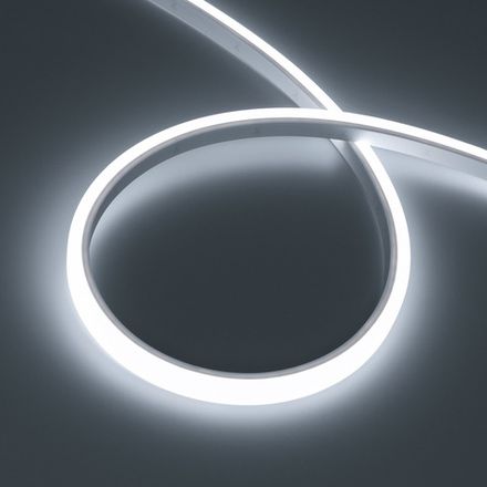 Лента герметичная WAVE-TOP-PU-A144-10x10mm 24V White5700 (5 W/m, IP68, 3m, wire x1) (Arlight, Вывод боковой, 3 года)