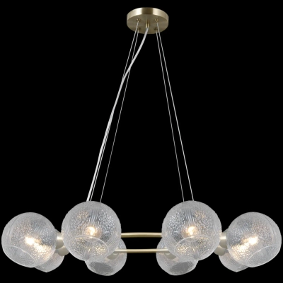 IL0728-8PSQ-24 AB ARIES светильник потолочный ILLUMICO, E14х8