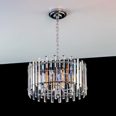 Citilux Ингвар CL334161 Люстра подвесная хрустальная Хром