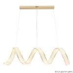 Люстра Crystal Lux MUSIKA SP100W LED L1200 GOLD 3391/206