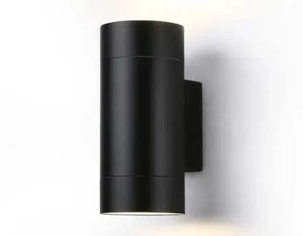 Светильник уличный настенный архитектурный ST3304/2 BK черный IP54 GX53/2 max 15W 205*90*140