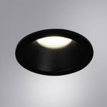 Точечный встраиваемый светильник Arte Lamp HELM A2869PL-1BK, 1хGU10