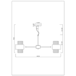 Подвесная люстра Arte Lamp FANTASIA A4076LM-8CC, 8хE14