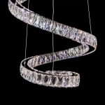 Eletto Olimpia EL330P140 LED Люстра хрустальная с пультом Хром