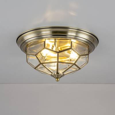 Citilux Витра-1 CL442530 Люстра потолочная витражная Бронза