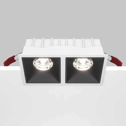 Встраиваемый светильник Alfa LED 4000K 2x15Вт 36° Dim Triac, DL043-02-15W4K-D-SQ-WB. TM Maytoni