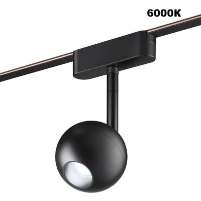 359471 SHINO NT24 119 черный Трековый смарт-светильник для низковольтного шинопровода с двумя режимами работы IP20 LED 12W 24V 3000-6000K EASY