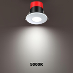 358639 SPOT NT21 520 белый Светильник встраиваемый светодиодный диммируемый, смена цв. температуры IP65 LED 3000К\4000К\5000К 8W 220V REGEN