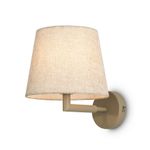 Настенный светильник (бра) Butler FR2057WL-01BG, E27х1. TM Maytoni