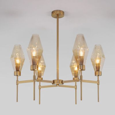 Потолочная люстра 60143/6 латунь