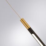 Подвесной светильник Arte Lamp MACLEAN A2918SP-1BK, 1хLED