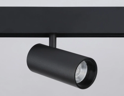 Светильник светодиодный для шинопровода Magnetic GL3833 BK черный IP20 15W 4200K 48V 24° D57*128