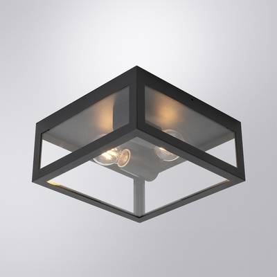 Уличный потолочный светильник Arte Lamp BELFAST A4569PF-2BK, 2хE27