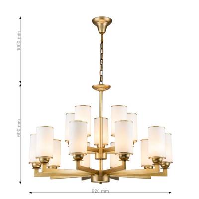 Подвесная люстра Sollemnis 2621-15P. ТМ Favourite