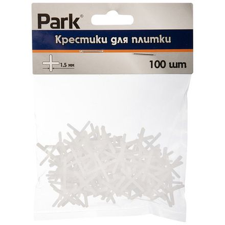 Крестики для плитки 100 шт,1,5 мм (Минимальная отгрузка 48 шт)